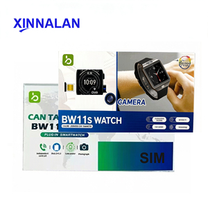 Reloj Inteligente <span class=keywords><strong>de</strong></span> Silicona Cuadrado BW11s Mejorado con Pantalla TFT IP67, Tarjeta SIM, Llamadas Telefónicas Globales por Bluetooth y Cámara para Unisex - Product Image 3