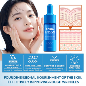 OEM Kolajen Beyazlatıcı Gözenek Sıkılaştırıcı <span class=keywords><strong>Serum</strong></span> Pdrn Somon DNA Ghk-cu Mavi Bakır Peptit Serumu - Product Image 6