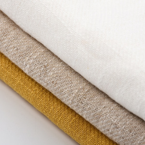 Tissu popeline de ramie 8*8, poids moyen, teint uni, sergé, respirant, pour vêtements et jupes - Product Image 1