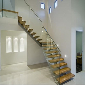 Escalera Recta <span class=keywords><strong>de</strong></span> Madera con Viga <span class=keywords><strong>de</strong></span> Acero Reforzada PRIMA, <span class=keywords><strong>para</strong></span> Uso en Interiores <span class=keywords><strong>de</strong></span> Viviendas - Product Image 2