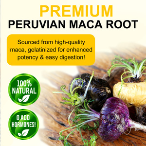 Suppléments d'extrait de racine de Maca sauvage noir rouge <span class=keywords><strong>jaune</strong></span> pour Maca Plus Capsules poudre vitamine stimule la santé reproductive pour les hommes - Product Image 6