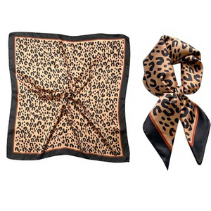 Élégant foulard long en soie pour femme, satin doux, léger et durable, accessoire de mode pour l'hiver, idéal pour une utilisation décontractée en extérieur - Product Image 3