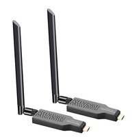 50m Extensor HDMI inalámbrico Receptor transmisor de video Receptor 1 a 2 3 4 1x4 Pantalla para PS3/4 Cámara Laptop PC a TV Monitor Proyector