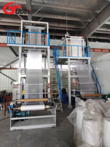 GUOTAI Machine de soufflage de <span class=keywords><strong>film</strong></span> PE HDPE LDPE entièrement automatique à faible entretien avec processus de longue durée de vie Plastique PP et LLDPE - Product Image 5