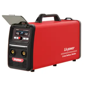 High Capacity Battery Powered Cordless MMA Welder 160A DC ARC Hot Start Portable Power Welding Machine