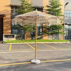 <span class=keywords><strong>Parasol</strong></span> en corde à pompons en coton fait main, vente chaude, moderne, personnalisé, pour patio, extérieur, <span class=keywords><strong>grand</strong></span>, résistant <span class=keywords><strong>au</strong></span> <span class=keywords><strong>vent</strong></span> fort - Product Image 6