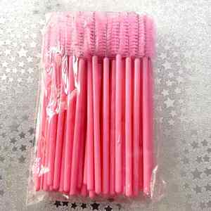 Cepillo de Pestañas de Diamante Barato al por Mayor para Limpieza de Extensiones de Maquillaje, Cepillo de Pestañas Desechable Portátil con Brillo de Cristal, Lindo y Práctico - Product Image 1