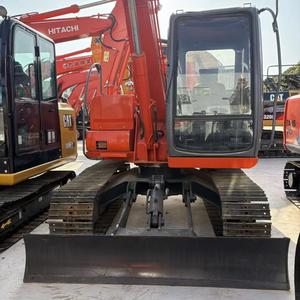 Mini-excavatrice Hitachi ZX60 d'occasion, 6 tonnes, d'origine japonaise, excavatrice hydraulique sur chenilles à vendre - Product Image 4