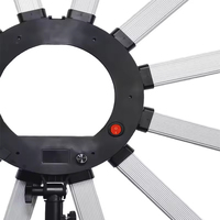 TUOLUN Anneau lumineux LED pour prise de vue photo 180w Améliorant les effets d'éclairage Haute restitution des couleurs pour studio Caméra vidéo Photographie