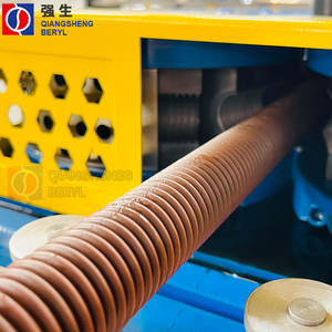 Machine d'extrusion de tuyaux électriques en PVC à double couleur haute vitesse, 2 couches, PE PP PVC, 9-50 <span class=keywords><strong>mm</strong></span>, tuyau de drainage en PVC - Product Image 5