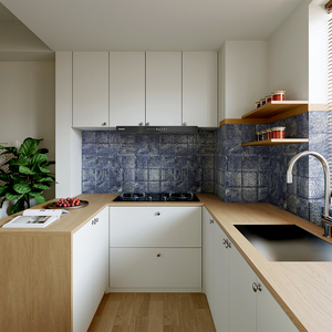 Piastrelle per Piscina in Porcellana Antiscivolo Effetto Pietra di Bali, Mosaico Liscio Opaco Blu Giove 150x150 per Esterni - Product Image 6