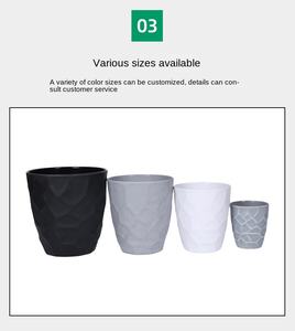 Maceta <span class=keywords><strong>de</strong></span> Melamina con Diseño Vintage Creativo, Imitación <span class=keywords><strong>de</strong></span> <span class=keywords><strong>Piedra</strong></span>, para Orquídeas, Bonsái, <span class=keywords><strong>de</strong></span> Escritorio o Suelo, con Orificio <span class=keywords><strong>de</strong></span> Drenaje, en Venta - Product Image 3