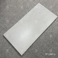 Carreaux de sol en porcelaine gris Lappato mat semi-poli 600x1200mm pour salon salle de bain intérieur