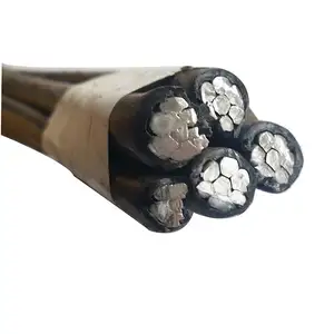 Câble abc basse tension 3x70mm2 54.6mm2 16mm2 avec noyau de réverbère