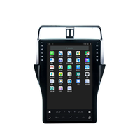Lecteur audio de voiture 16 pouces Android11.0 Tesla lecteur de navigation gps pour Toyota Prado150 2018 2019 écran tactile vertical CarPlay + DSP