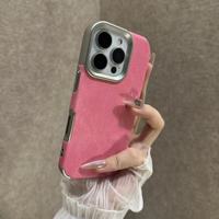 Coque de téléphone antichoc en TPU couleur unie, style professionnel, vente en gros, pour 17 Air, 16 Pro Max, 15 Plus, 14, 13, 12, 11