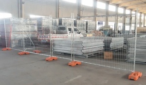 Clôture de <span class=keywords><strong>sécurité</strong></span> en fer à vente chaude, anti-escalade, <span class=keywords><strong>sécurité</strong></span> domestique, montage facile, construction temporaire en Australie, hauteur de 7 pieds - Product Image 2