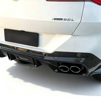 Pour BMW X3 G45 M50 2025+ Kit Carrosserie Amélioré en Fibre de Carbone Sec : Diffuseur Arrière, Ailerons Latéraux et Spoiler de Coffre