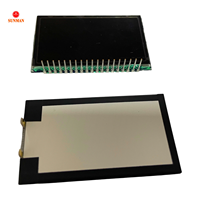 Modul Layar LCD Transmisif Negatif 7-Segmen VA untuk Termostat AC SML06285