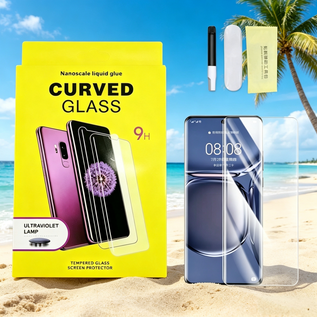 UV Liquid Glue Tempered Glass Screen Protector for Samsung S21 S21 FE S21 PLUS S21 ultra S22 S22 PLUS S22 Ultra S23 S23 FE