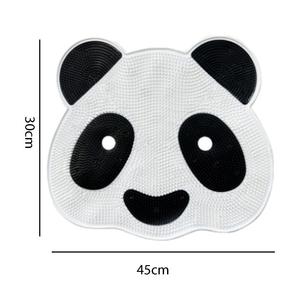 Robusta lavasciuga posteriore a parete a forma lunga per bagno Eco-certificata spugnetta corpo ventose per doccia uso bagno - Product Image 4