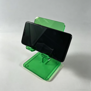 Wholesale Premium Foldable Custom Logo Acrylic Phone Display <b>Stand</b> Portable Rack For <b>Desktop</b> Home Display - Product Image 1
