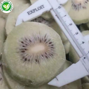 IQF Peeled Organic Unsweetened Kiwifruit liofilizado Metade Inteira Metades Dice Slice Sliced Chunk Diced Block Cubos Corte A Granel Polpa - Product Image 6