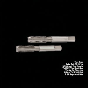 Ttake Set Of 2 Hss Hand <b>Taps</b> Ta1602 Fine Pitch Din 2182 Iso 2 6h <b>Taps</b> And Dies - Product Image 3