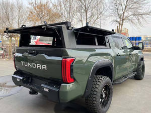 4X4 Auto Tundra Accesorios Aleación de aluminio Cama Sistema de estante Hard Top Pick Up Truck Canopy <span class=keywords><strong>para</strong></span> Toyota - Product Image 5