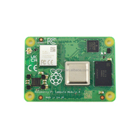Cartes de développement Raspberry Pi CM4101000 BCM2711 Quad-core 64 bits 1,5 GHz CM4 Lite 1G avec WiFi sans eMMC Compute Module 4 1 Go de RAM