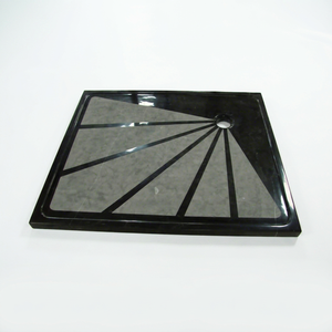 Plato de Ducha de Piedra Artificial de Diseño Moderno, Corte Personalizado, Resina Acrílica Impermeable, Marca OEM, Origen Malasia, para Baño y Hotel - Product Image 1