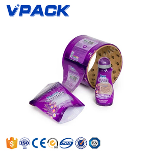 Pet Chai PVC Sản Phẩm Thực Phẩm Nhựa Thu Nhỏ Tay Áo Tùy Chỉnh In Chai Nước Bao Bì Nhãn/PVC Nhiệt Thu Nhỏ Nhãn Cắt - Product Image 1