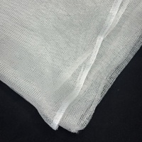 Entoilage blanc du polyester 100% tricoté par trame 17gsm pour la doublure composée en cuir ou l'interlignage bas léger de tissu pour le cuir
