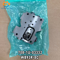 Ensemble de vanne de régulation de pompe hydraulique 708-1U-03332 pour chargeuse-pelleteuse WB93R8, pièces de rechange hydrauliques