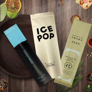 Phân Hủy Sinh Học Wrapper DIY Ice Cream Lolly Popsicle Gói Nhỏ Sealable Nhựa Tùy Chỉnh In Đóng Băng Túi Ice Pop Túi - Product Image 6