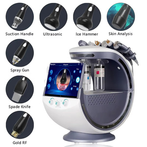 Appareil facial intelligent Hydre Skin Ice Blue pour le microdermabrasion de la zone de la tête, avec fonctions de rajeunissement et de blanchiment de la peau - Product Image 3