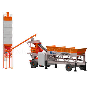 โรงงานผสมคอนกรีตพร้อมผสมคอนกรีตมือถือ - Product Image 2