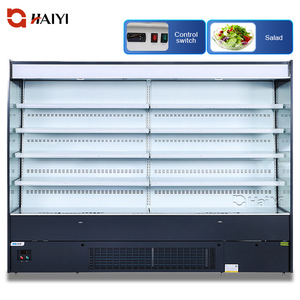 Siêu thị và cửa hàng tiện lợi thẳng đứng nhiều tầng mở Showcase Máy làm lạnh trái cây và rau hiển thị mát - Product Image 6