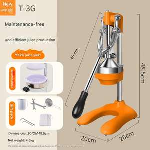 <span class=keywords><strong>เครื่อง</strong></span>คั้นน้ำผลไม้แบบมือหมุนสำหรับธุรกิจแผงลอย ออกแบบมาโดยเฉพาะสำหรับการคั้นน้ำส้มสดและผลไม้ตระกูลส้ม - Product Image 5