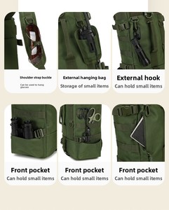 <span class=keywords><strong>Sac</strong></span> à <span class=keywords><strong>dos</strong></span> de <span class=keywords><strong>sport</strong></span> imperméable pour le rangement des équipements de pêche en plein air, alpinisme - Multifonctionnel, grande capacité, séparation sec/humide - Product Image 3