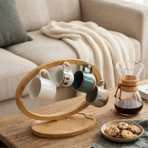 Présentoir <span class=keywords><strong>de</strong></span> rangement pour bijoux en bambou à un seul niveau, style nuage ovale en forme <span class=keywords><strong>de</strong></span> cœur, directement <span class=keywords><strong>de</strong></span> l'usine - Product Image 2