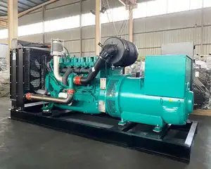 Super Silent 50kw Cummins Diesel Generator Alternador trifásico 20kw Plantas de energía abierta Diesel Generator Set