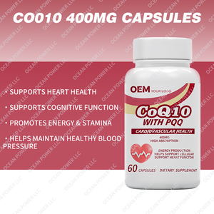 OEM/ODM высококачественный коэнзим Q10 капсулы для здоровья сердца противоутомляющая добавка CoQ10 мягкая гелевая капсула - Product Image 2