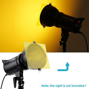 Neewer <span class=keywords><strong>7</strong></span> "X8"/18X20 Cm Transparent Correction des Couleurs Éclairage Gel <span class=keywords><strong>Filtre</strong></span> Lot de 6 Feuilles de Gel pour Studio <span class=keywords><strong>Photo</strong></span> Flash Stroboscopique - Product Image 6