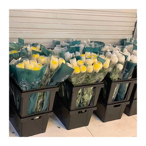 Soporte de estante de caja de flores de plástico accesorio de exhibición de supermercado para almacenamiento y gestión de suministros - Product Image 3