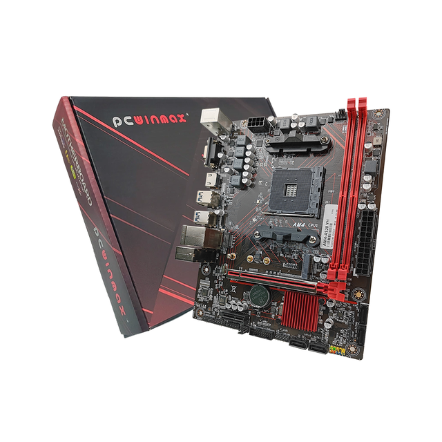 PCWINMAX Original A520 Motherboard AM4 DDR4 64GB M.2 PCI-E 3.0 Micro ATX OEM Board for Desktop Gaming PC