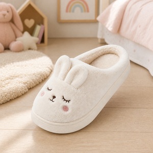 Pantuflas de Peluche con Punta Cerrada y Talón Descubierto <span class=keywords><strong>ACCIO</strong></span>, con Orejas de Conejo 3D y Cara Bordada - Product Image 2