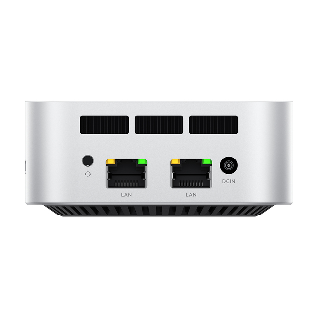 Mini PC Intel N100 CPU N5 Case Compact 12GB LPDDR5 128GB SSD Dual LAN Dual Type C DP*1 Triple Display Win11 Pro OEM ODM CE FCC