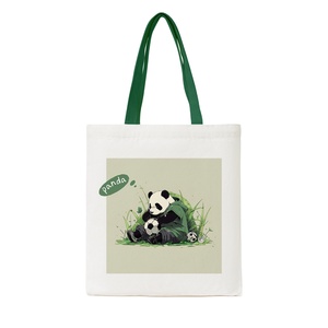 Sac fourre-tout en toile de nylon imprimé personnalisé de haute qualité recyclable avec poignée en corde multifonctionnel pour plusieurs scénarios en gros - Product Image 6