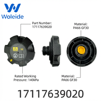 Tapa del Tanque de Expansión del Radiador del Automóvil 17117639020 17117521071 Compatible con BMW Serie 3 5 7 X1 X3 X5 E82 E88 E89 E90 E91 E92